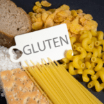 Produits contenant du gluten : pain, pâtes, riz et céréales