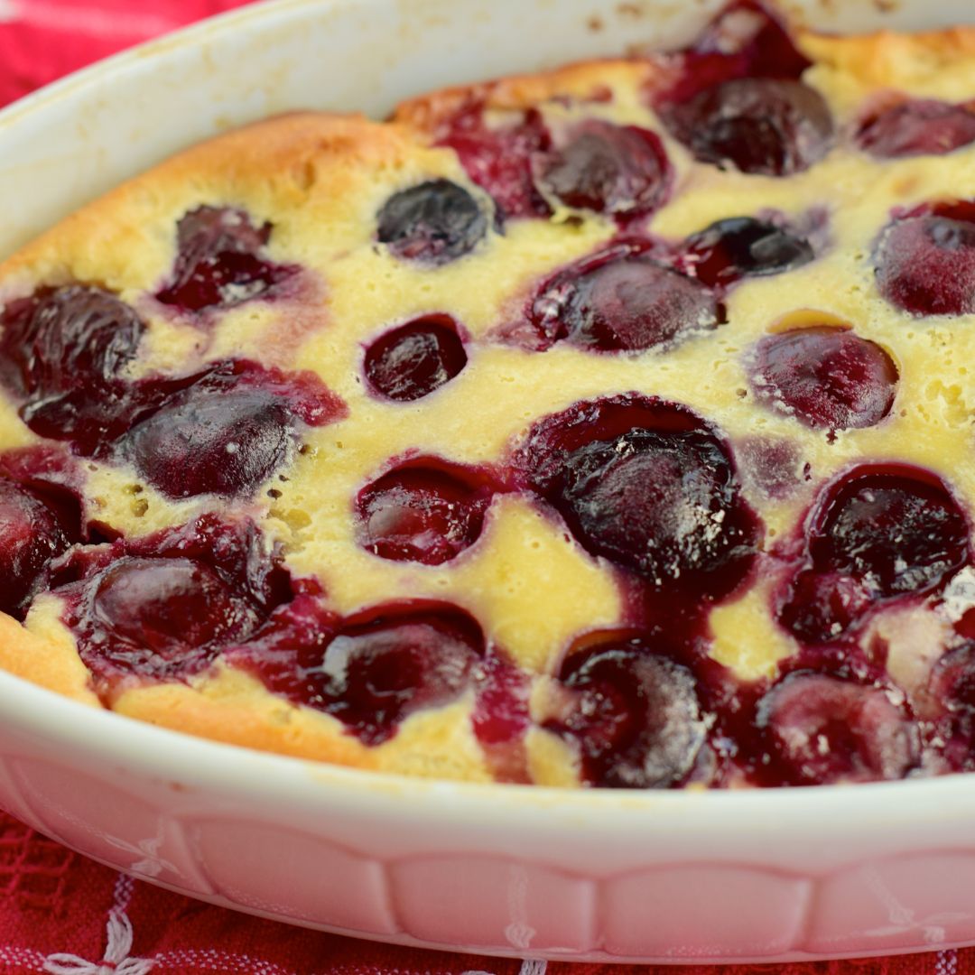 Clafoutis aux cerises sans gluten - Dessert gourmand et facile
