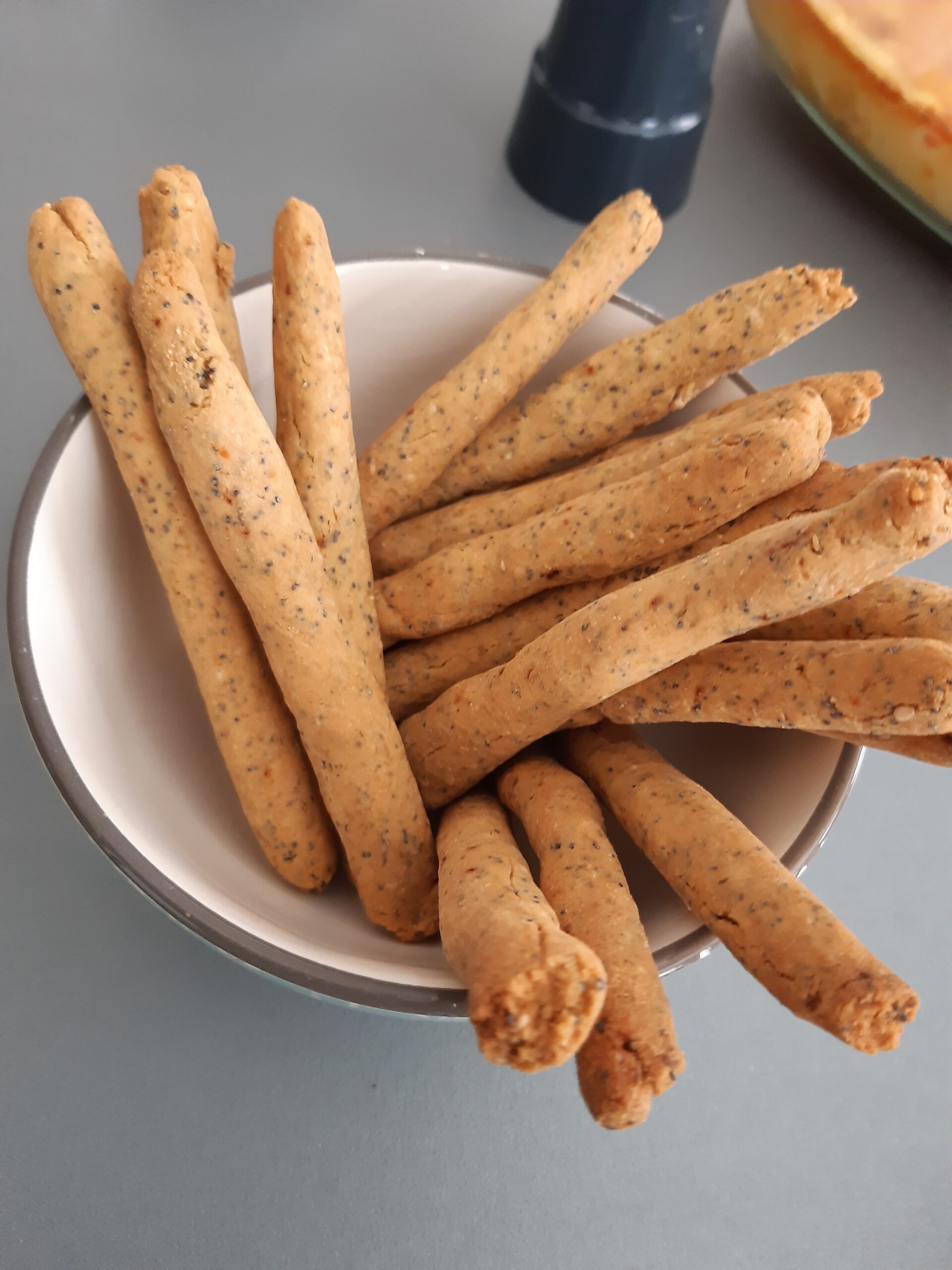 Gressins sans gluten faits maison