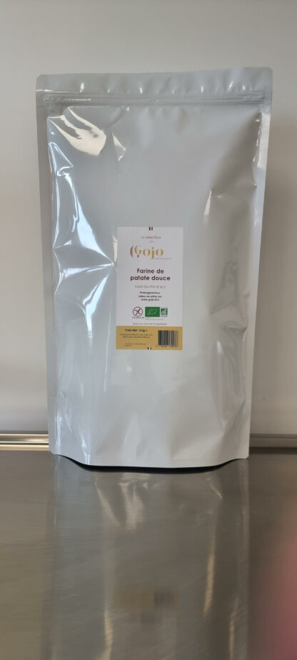 Farine de patate douce bio et sans gluten 5kg Gojo