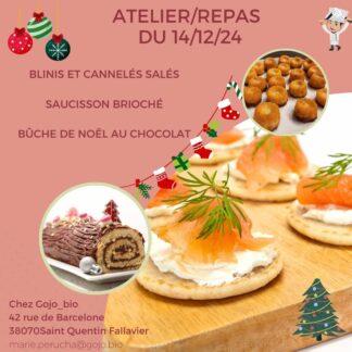 Atelier / Repas de cuisine du 14/12/24
