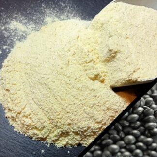 Farine de lentille noire sans gluten
